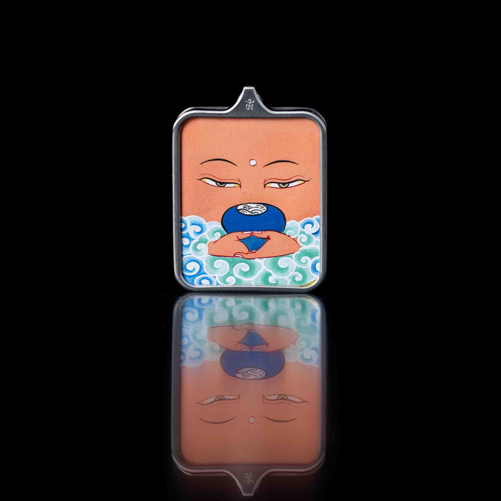 Amitabha Buddha / Vase with Buddha Face