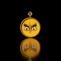 Yellow Jambhala / Dharma Protector Wisdom Eye