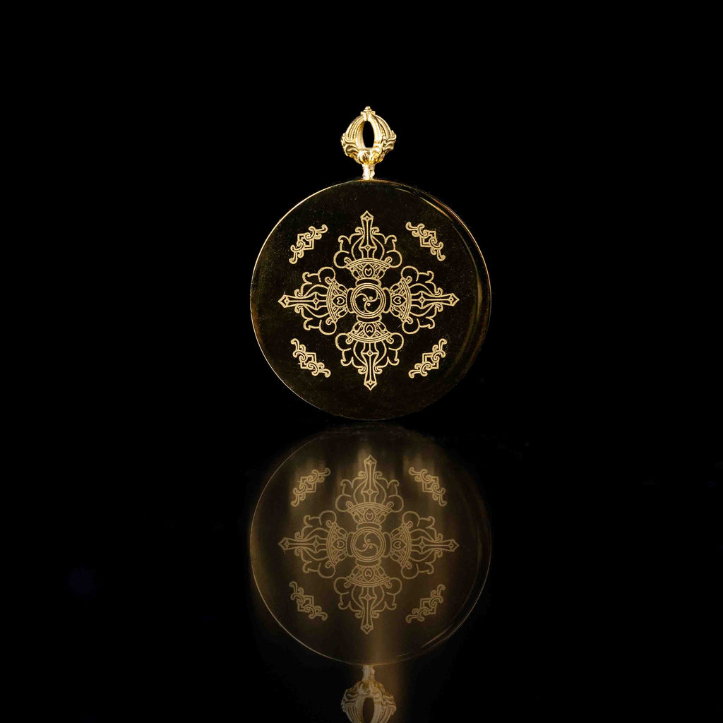 Yellow Jambhala / Dharma Protector Wisdom Eye
