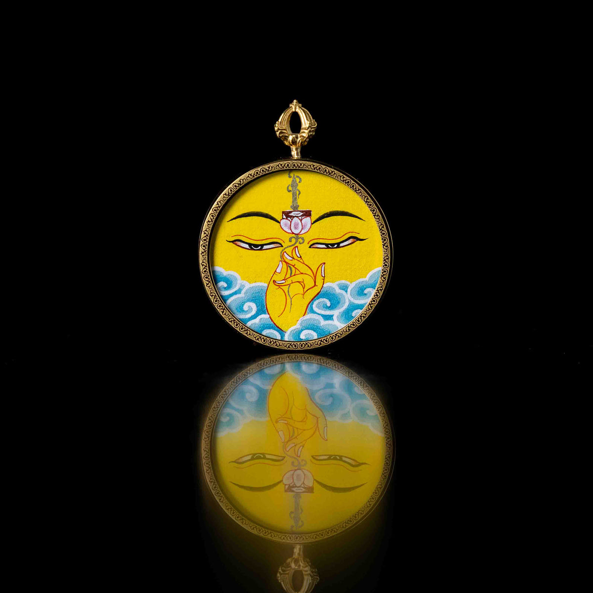 Manjushri Bodhisattva / Wisdom Buddha Eye